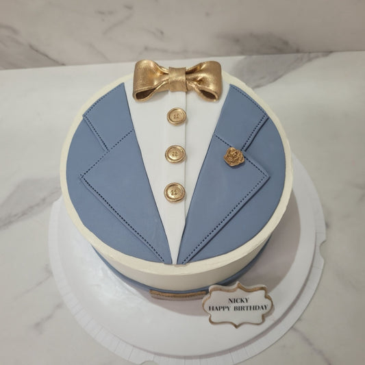 男士西裝蛋糕