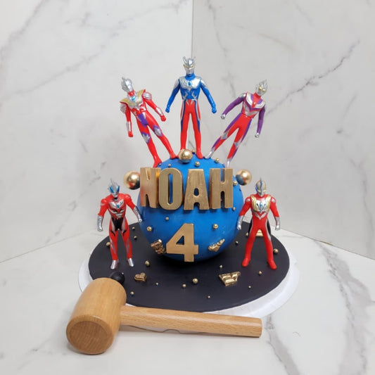 超人造型蛋糕 | 訂製造型蛋糕 - My Sweet Art